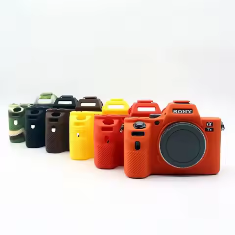 A7II Soft Silicone Camera Body Case For Sony A7 II A7II A7R Mark 2 A7MII/A7RII/A7SII Protective Rubb