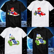 T-Shirt T Shirt Men Boys Girls Unisex Kids Cartoon Super Mario Toy Story Buzz Lightyear