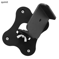 QUIM Professional Rear Speaker Wall Mount Bracket Flexible Positioning Metal Home Theater Installati