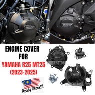 FOR YAMAHA R25 V3 MT25 2023 2025 GB Racing Engine Cover Kit Engine Protection Cover YAMAHA R25 MT25 