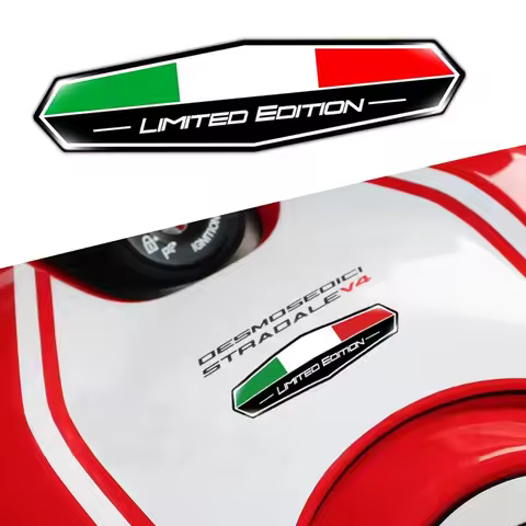 LIMITED EDITION Italia Flag Decal Tank Tail Case 3D For Gts Gtv Spring MONSTER V2 V4 Ducati Benelli