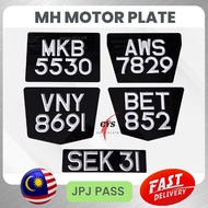 MH Motor Number Plate | Nombor Plat Motor | JPJ Approve Motor Plate | MH Motor Wording
