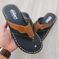 CHÀO SÀN 69K Dép Kẹp Nam Da NDK Cao Cấp Kiểu Phối Đặc Biệt May Quai Chắc Chắn Bao Đi Mưa N.KST