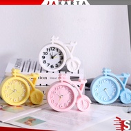Best OSM JKT J5476 Bicycle Model Table Clock Alarm Clock Alarm Clock Analog Clock Cute Clock Unique 