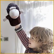 Kids Puppets Gorilla Hand Puppet Kids Hand Puppet with Working Mouth Toddler Animal Plush Toy Monkey for Show ayendssg ayendssg