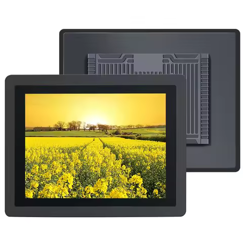 Industrial Computer 10.1' 13.3' Fanless All-In-One PC Mini Tablet with Capacitive Touch Screen Core 