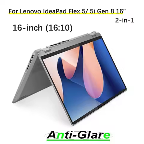 2X Anti Blue Light and Anti Glare Screen Protector for Lenovo IdeaPad Flex 5 Gen 8 16" /IdeaPad Flex
