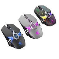 {Mouse accessories} X13 2.4GHz Wireless Gaming Mouse 2400DPI USB Rechargeable Backlight Mute Mice