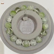 [CH] Best Friend Gift Freesia Lemon Bracelet Small Flower Pendant Bracelet Fresh Beaded Bracelet CH