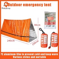 Pinkcat 2 Person Emergency Tent Casa Waterproof Camping Travel Pergola Family Campaign House Tourist