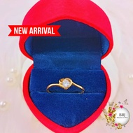 PROMOSI Ready Stock Cincin Batu Emas 375 Original Untuk Majlis Pertunangan dan Pernikahan