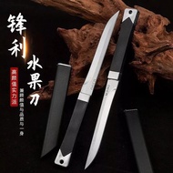 New Japan Knife M390 Japanese Samurai Mini Tanto Knife, Portable Stainless Steel Fruit Peeler With C