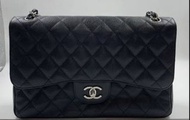 Chanel Caviar Classic Flap CF 25 Medium Bag 香奈兒 荔枝皮 口蓋 翻蓋 袋 包 中號