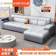 Paiting Sofa Bed Folding Multifunctional Sofa Bed Dual-Use Wireless Charging Storage Straight Row Sofa Bed Small Apartme
