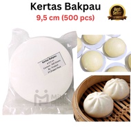 (500 pcs) 9.5 cm Bakpao Paper 9.5 cm Bakpao Paper White Pao Base