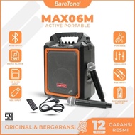Speaker Portable BareTone MAX06M 6 Inch Bkuetooth