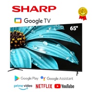 Sharp 65" Inch 4K UHD 4TC65FJ1X  GOOGLE 4K UHD TV 65"