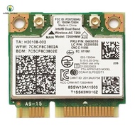 Notebook Built-in Wireless Card for  7260HMW 7260AC 867M Dual Band 5G Wireless Card BT4.0 for 04X609