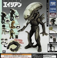 全新Alien異形Q版可動造型扭蛋Defomaster Figure Collection Gacha 20th Takara Tomy Arts散賣太空人或交換