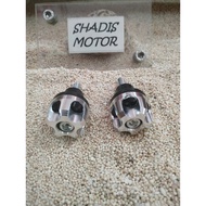 Agras Mudguard Bolts in Silver Black