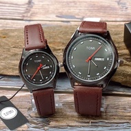 นาฬิกาTOMI พร้อมกล่อง TM-110ของแท้100% นาฬิกาข้อมือโทมิผู้ชายและผู้หญิง นาฬิกาโทมิ สายหนัง กันน้ำได้ นาฬิกาญี่ปุ่น TW620