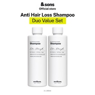 andSons Hair Loss Shampoo for Men | DHT Blocker for Thicker Fuller Hair | 5% Saw Palmetto + Caffeine