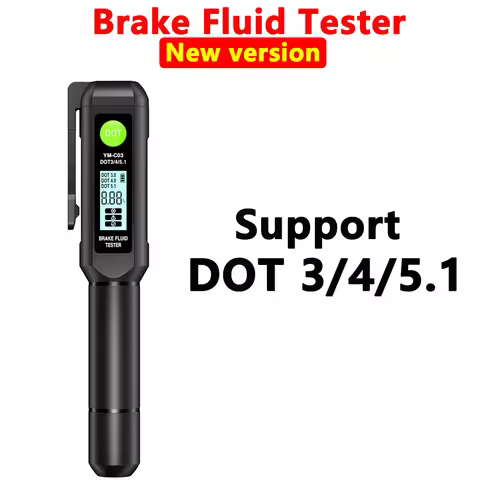DOT3/DOT4/DOT5.1 Brake Fluid Tester Oil Tester Auto Brake Liquid Oil Mini Tester Detector Tool Metal