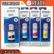 Epson 001 Original Ink Printer Ink Original Bottle EcoTank One Set CMYK Black Cyan Magenta Yellow L4