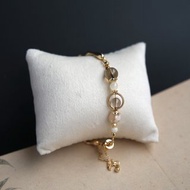 【煙云】天然石 手鐲 手鍊 | 茶晶 櫻花瑪瑙 月光石