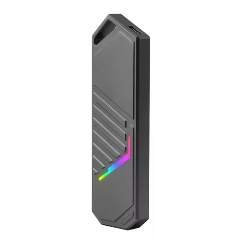 A29F-Dual Protocol M2 SSD Case Nvme USB 3.1 Type C Gen2 10Gbps Enclosure Aluminum Alloy M.2 Nvme Har