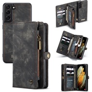 XICCI Samsung S21/S30/S21 Plus/S30 Plus/S21 Ultra/S30 Ultra Wallet Case Cover Magnetic Wallet Case F