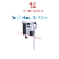 [SHRIMPSLAND] Aquarium Mini Filter Waterfall Hanging HOB External Fish Tank Water Pump