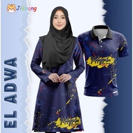 Baju Muslimah Labuh Couple Set Murah Dan Baju Lelaki Jersey El Adwa Tanah Tumpah Darahku Baju Merdeka Muslimah 2023 Malaysia Baju Jersi Muslimah Perempuan Lelaki Baju Jersey