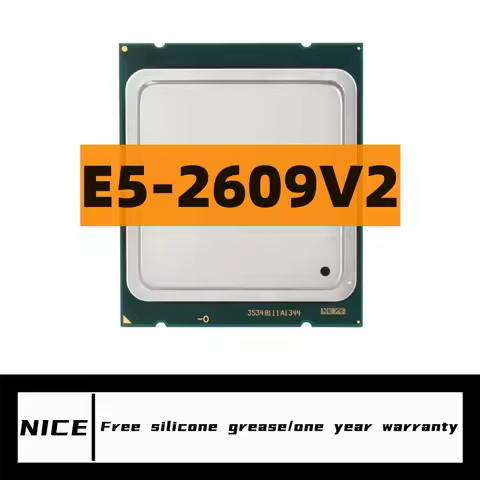 Xeon E5-2609v2 E5 2609v2 E5 2609 v2 2.5 GHz Used Quad-Core Quad-Thread CPU 10M 80W LGA 2011