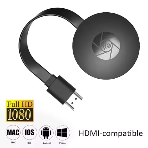 1080P For MiraScreen Display Anycast Wifi HDMI-compatible Portable Miracast Dongle Compatible For TV