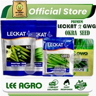 Leckat G989 /558/N5 Kacang Bendi Okra Seed Seeds Biji Benih Sayur 50G 200G F1 Hybrid 羊角豆 种子 535 556