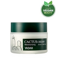 (05-October 2025)YADAH Cactus Moisturizing Cream 50ml (Vegan/ for sensitive skin)