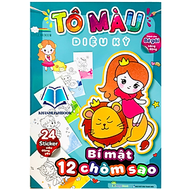 Sách - Tô màu diệu kỳ - bí mật 12 chòm sao (MG)