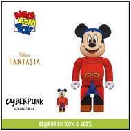 BE@RBRICK Bearbrick FANTASIA MICKEY 100％ & 400％
