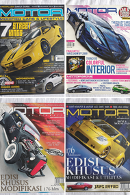 [Majalah Bekas] Majalah MOTOR INDONESIA