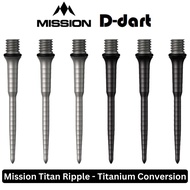 MISSION CONVERSION POINT - 26/30/34MM Mission Titan Ripple Titanium Points 3pcs/Pack (2BA)