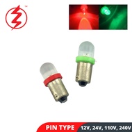 T9 x 28mm LED BULB (PIN TYPE) 12V / 24V / 110V / 240V