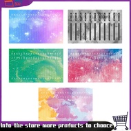 【jiaobin1】5Pcs Kalimba 21 Keys Sticker Thumb Piano Decals Keyboard Instruments Spare Parts Accessori