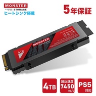 2TB有現貸 PS5 1TB/2TB/4TB SSD.  Monster Storage SSD NVMe SSD PCIe Gen 4×4(PS5可用
