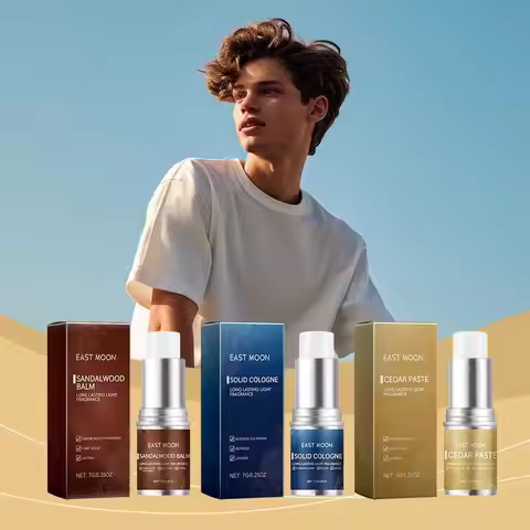 7G NEW Men Sandalwood Balm Series Lasting Scent Keep Fresh Dating Flirting Improve Temptation Body L