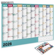 IESPOIR1T1 Wall Hanging Calendar, Agenda Organizer 2026 Calendar Planner Sheet, Creative To Do List 