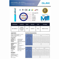 GLINK Master Series Cat6 Indoor LSZH Cable 305M รุ่น GM-6305LZ-1