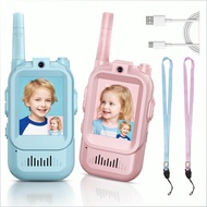 Toy Walkie-talkie Parent-child Interaction Walkie-talkie Cartoon Noise Reduction Safety Calls