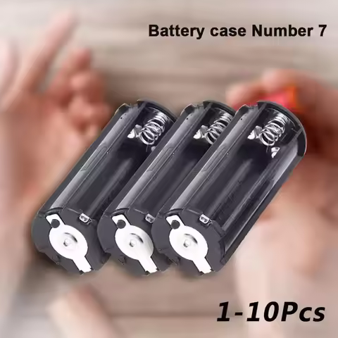 3/10Pcs Black Battery Holder for 3 x 1.5V AAA Batteries Flashlight Torch 3 x AAA Battery Storage Bat