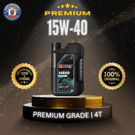 MOREV M880 15W-40 15W40 4T Motorcycle Engine Oil | Minyak Hitam | API SN JASO MA2 | LC135 RS150 EX5